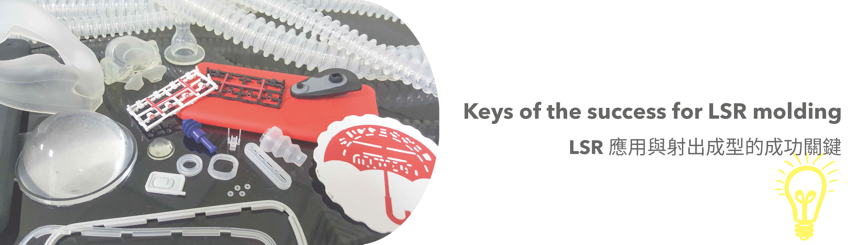 Keys of the success for LSR molding